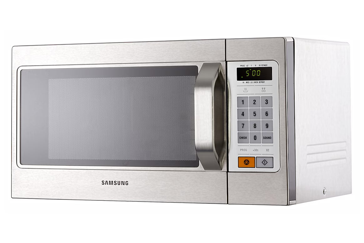 Samsung CM1089 Light Duty Commercial Microwave Manual 1100W 26 Litres.