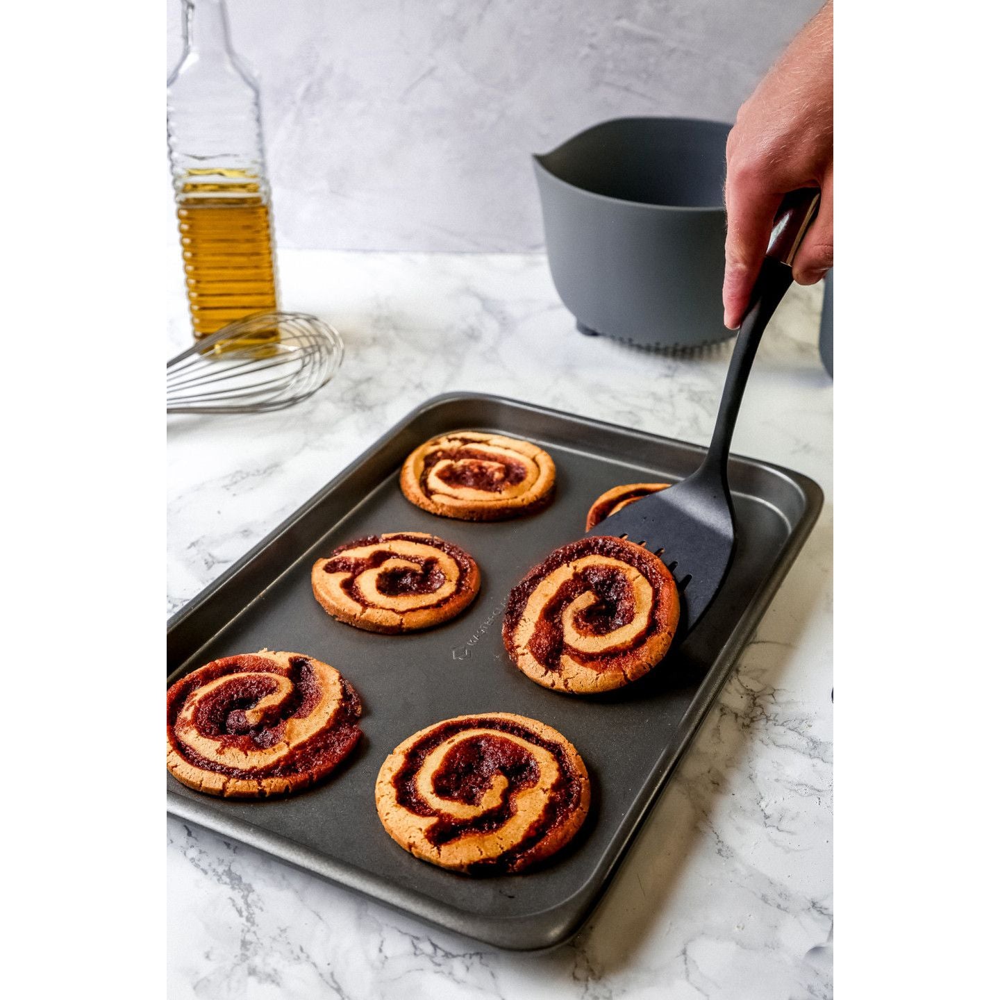 MasterClass Non-Stick Grey Baking Tray 35cm x 25cm