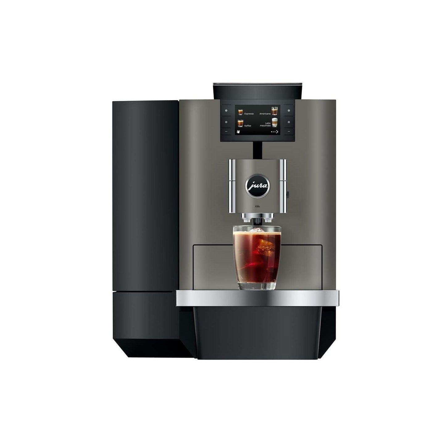 Jura Automatic Commercial X10C Dark Inox Coffee Bean To Cup Machine.