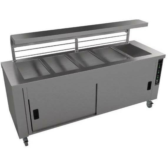 Falcon Chieftain 5 Well Heated Servery Counter HS5