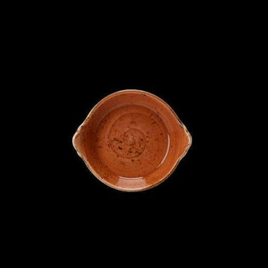 Steelite Craft Terracotta Round Eared Dish Scallop 14.5cm 5 3/4" (Case Size 36)