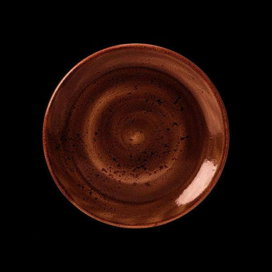 Steelite Craft Terracotta Plate Coupe 25.5cm 10"" (Case Size 24)