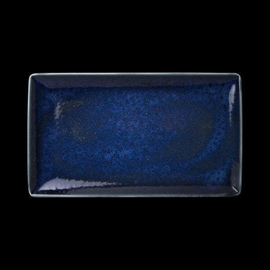 Steelite Vesuvius Lapis Rectangle Three 33cm x 19cm (Case Size 6)