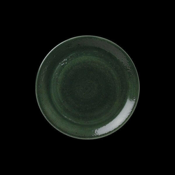 Steelite Vesuvius Burnt Emerald Coupe Plate 20.25cm (8") (Case Size 12)