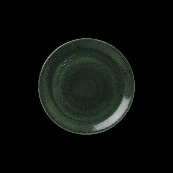 Steelite Vesuvius Burnt Emerald Coupe Plate 15.25cm (6") (Case Size 12)
