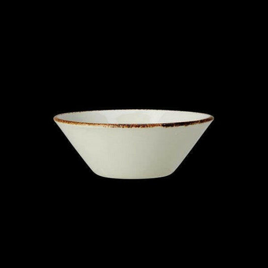 Steelite Brown Dapple Bowl Essence 14cm 5 1/2" 34cl 12oz (Case Size 24)