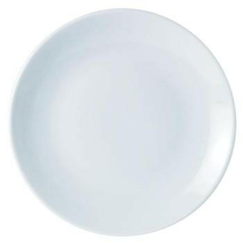 Porcelite Coupe Plates (Case Of 6)