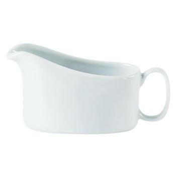 Porcelite Traditional Sauce Boat 20cl/7oz Case Size 6