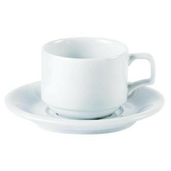 Porcelite Stacking Cup 20cl/7oz Case Size 6