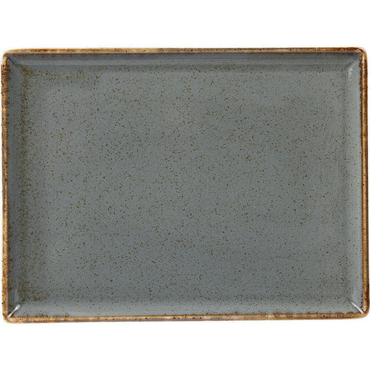 Porcelite Seasons Storm Rectangular Platter 35x25cm Case Size 6