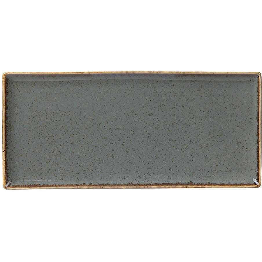 Porcelite Seasons Storm Rectangular Platter 35x15.5cm Case Size 6