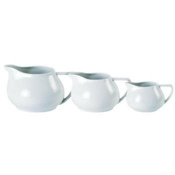 Porcelite Contemporary Style Milk Jugs Case Size 6