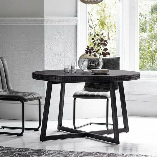Boho Boutique Round Dining Table W1200 x D1200 x H750mm