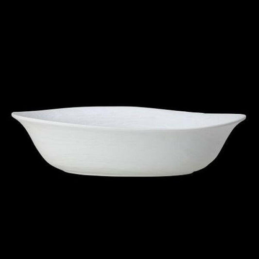 Steelite Scape White Large Oval Bowl 40 x 24 x 10cm (Case Size 1)