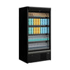 Tefcold Galaxy GP10 Black Open Front Multideck 1022mm - Cater-Connect Ltd