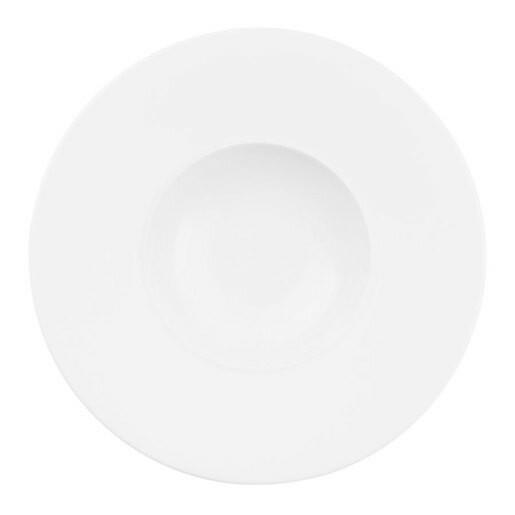 Ambience Plate Medium Rim White 28cm Pack Of 6