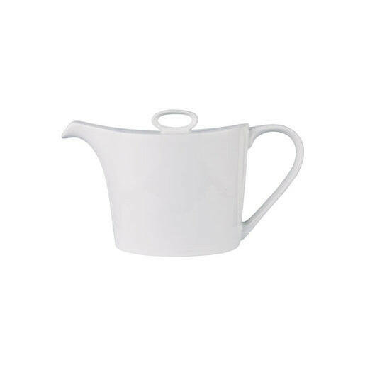 Churchill Ambience Teapot Oval White 42.5cl Case Size 6
