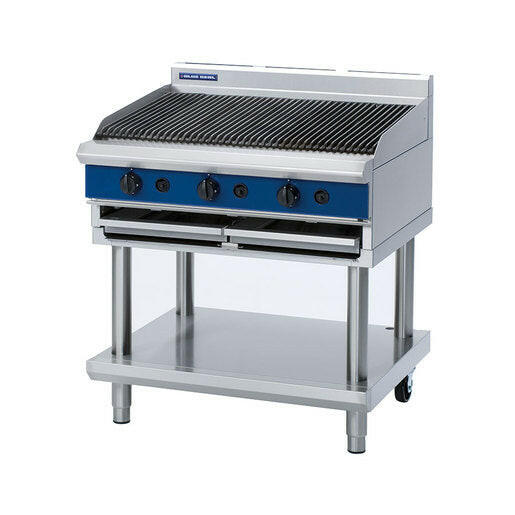 Blue Seal Evolution G59/6 Chargrill On Leg Stand - Cater-Connect