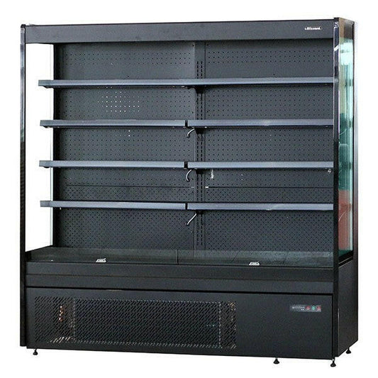 Blizzard BTD200BK Black 4 Tier Slim Merchandiser 720L - Cater-Connect Ltd