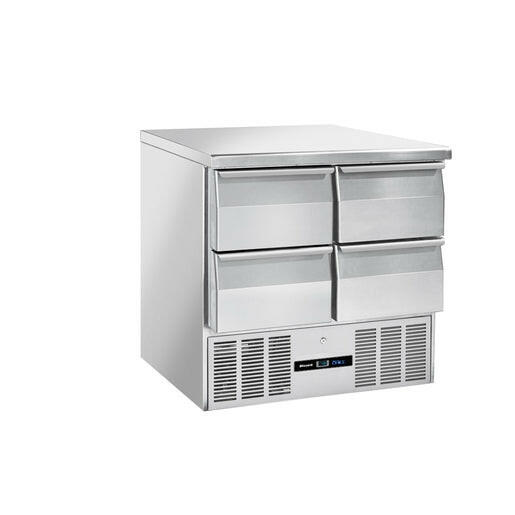 Blizzard BCC2-4D 4 Draw Compact GN1/1 Counter 4 Drawer 240L - Cater-Connect Ltd