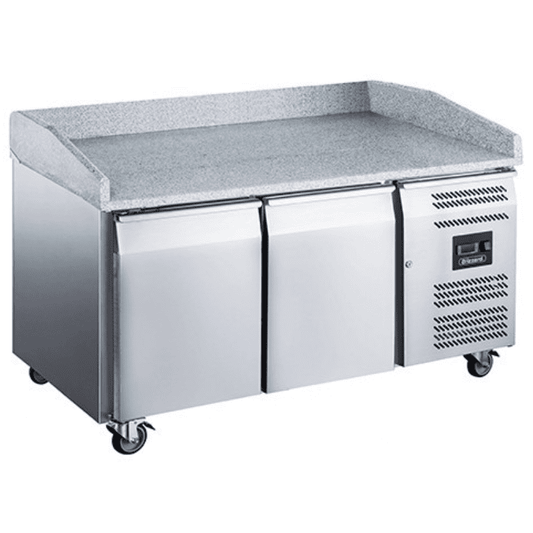 Blizzard BPB1500 Two Door Refrigerated Prep Counter 390 Litres With Granite Work Top - Cater-Connect Ltd