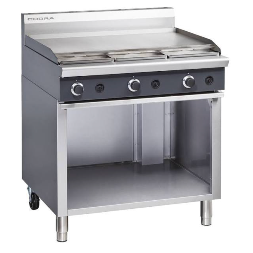 Blue Seal Cobra C9A 3 Burner Gas Griddle 900mm - Cater-Connect Ltd