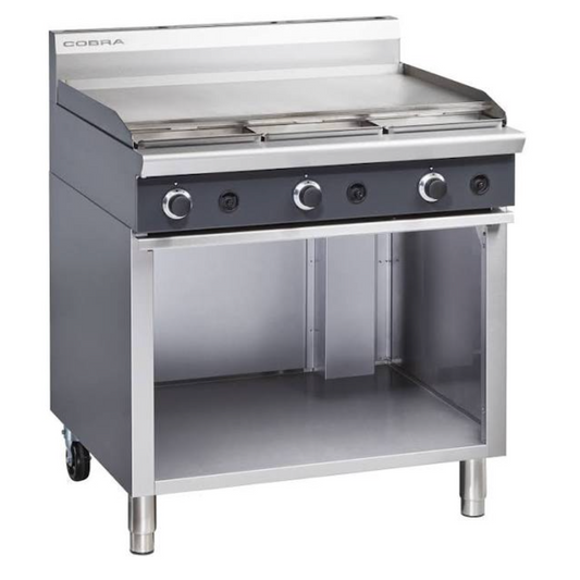 Blue Seal Cobra C9A 3 Burner Gas Griddle 900mm 