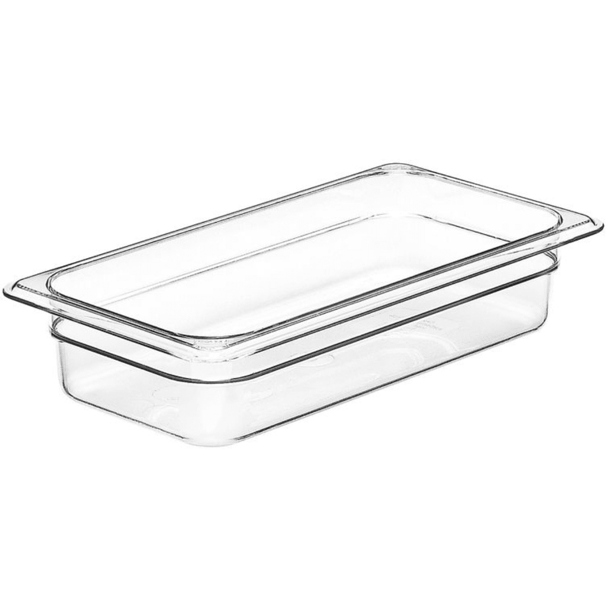 Cambro 65mm Deep 1/3GN Clear Polycarbonate Gastronorm Pan. Cater-Connect