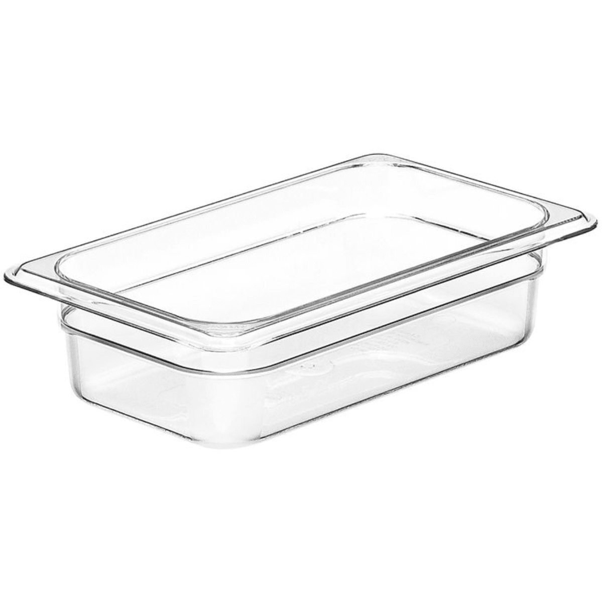 Cambro 65mm Deep 1/4GN Clear Polycarbonate Gastronorm Pan