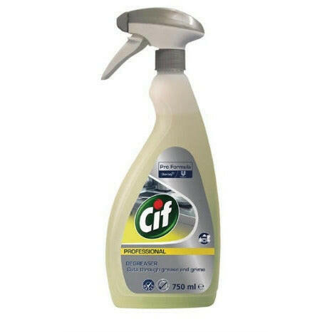 Cif Pro Formula Power Kitchen Degreaser Ready To Use 750ml