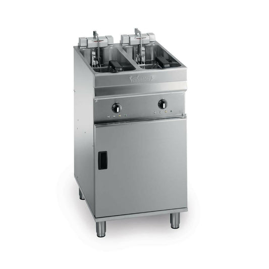 Valentine Twin Tank Twin Basket Free Standing Electric Fryer Evo 2525