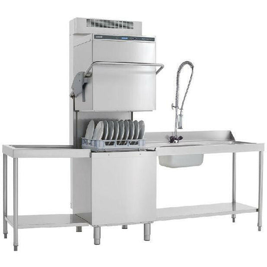 Maidaid Evolution EVO2035WSHR Pass Through Dishwasher With Drain Pump, Water Softener & Heat Recovery