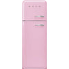 Smeg 50s Retro FAB30RPK5 Right Hinge Fridge Pink 294 Litres