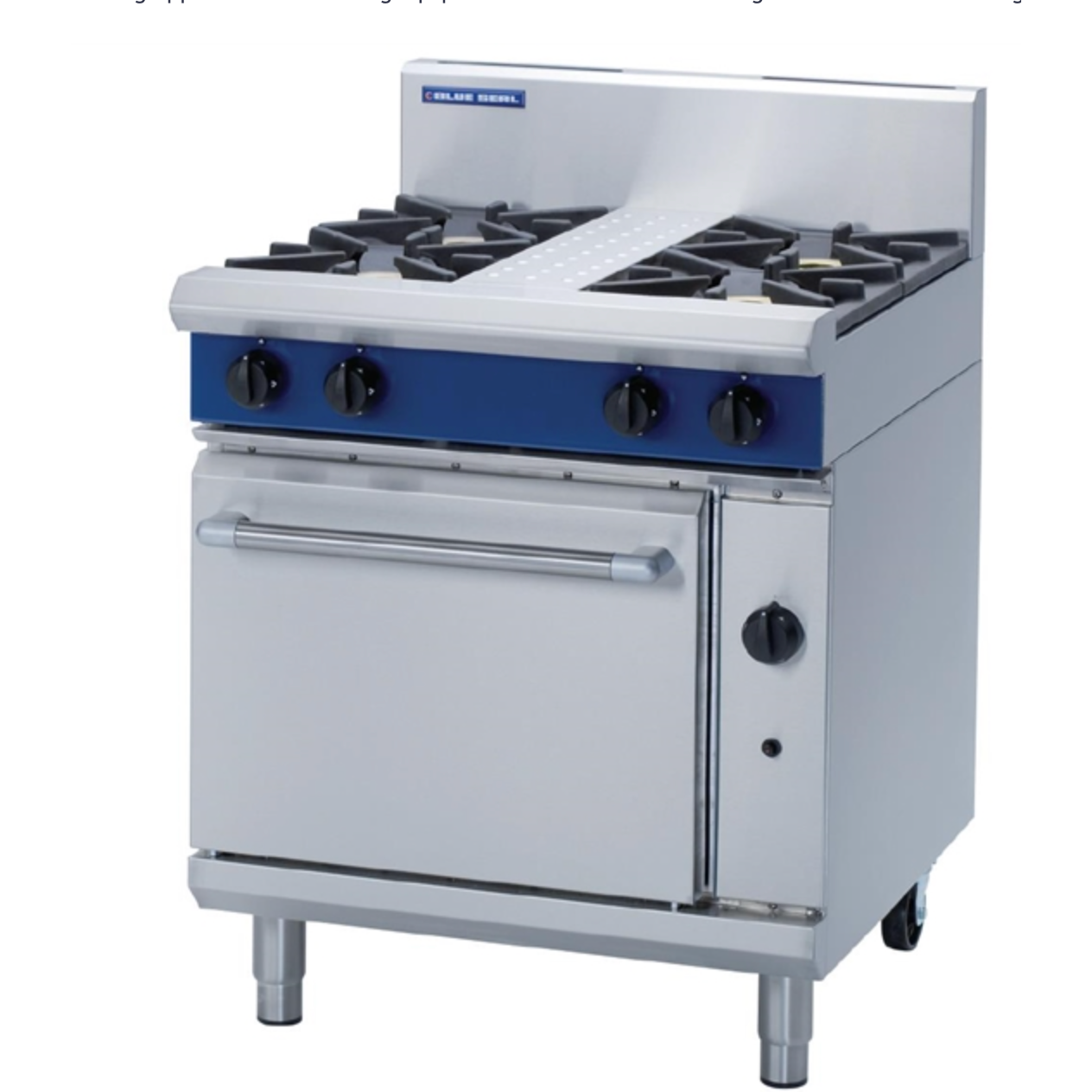 Blue Seal G505D Evolution 4 Burner Static Oven 750mm - Cater-Connect Ltd