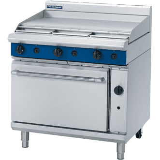 Blue Seal G506A Evolution Smooth Griddle Plate Static Oven 3 x 6kw