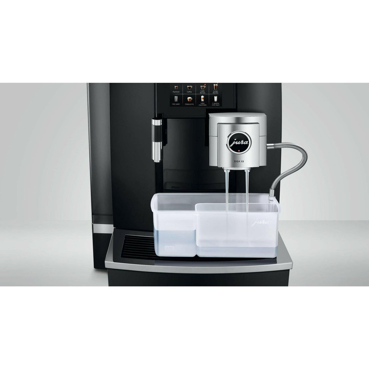 Jura Giga X8c Gen II Pro Bean To Cup Coffee Machine Black Mains Fed - Cater-Connect Ltd
