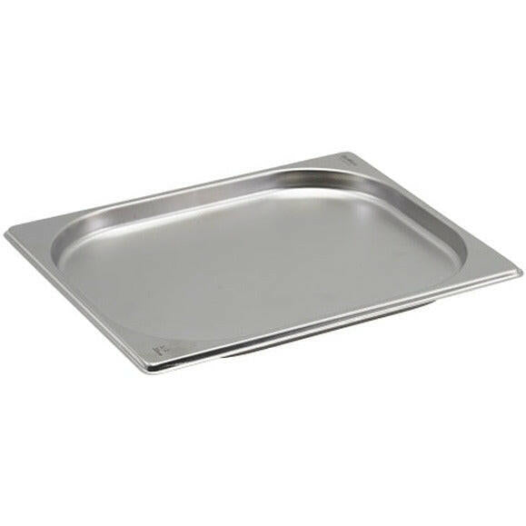 Genware Stainless Steel 1/2 Gastronorm Pan 20mm - Cater-Connect Ltd