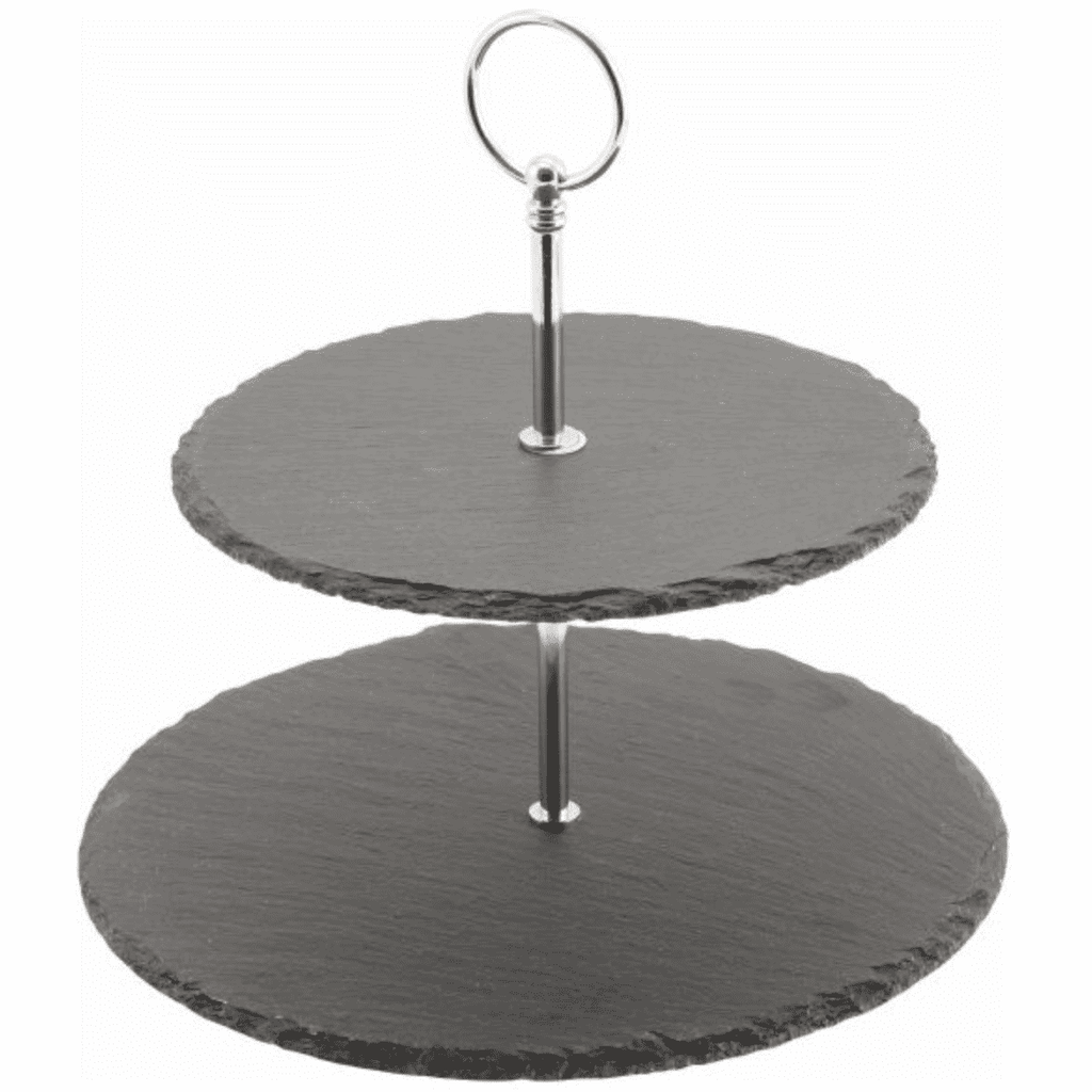 Two Tier Cake Stand, Afternoon Tea Stand, Table Presentation