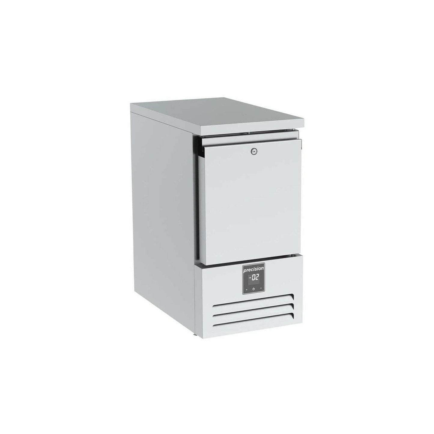 Precision HSS 150 Stainless Steel Compact Undercounter Fridge 48 Litres - Cater-Connect Ltd