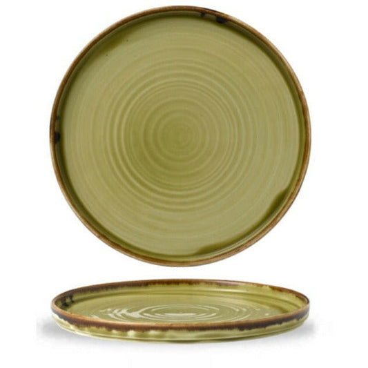 Dudson Harvest Green Walled Plate 26cm Case Size 6 - Cater-Connect Ltd