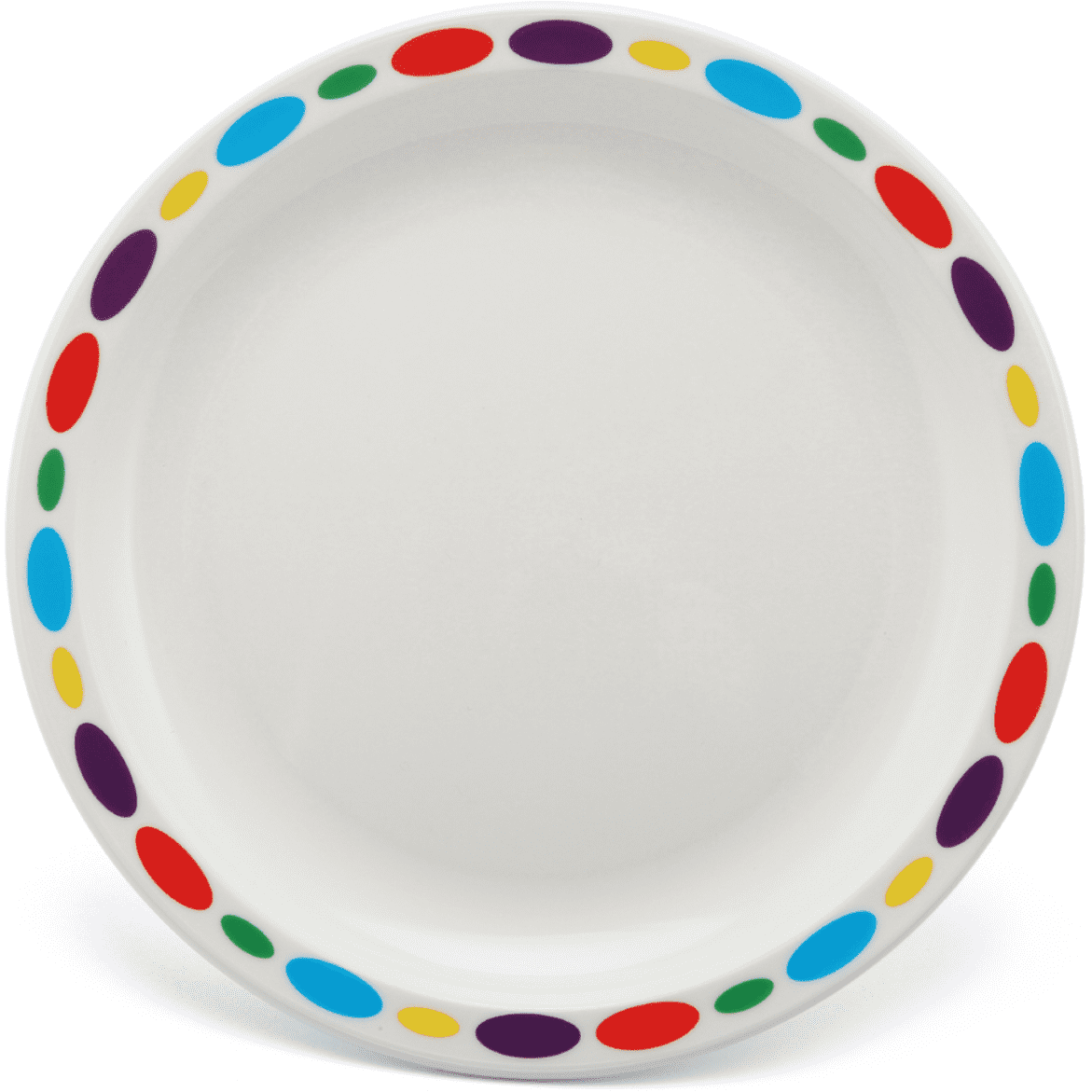 Large Patterned Duo Plate – 23cm