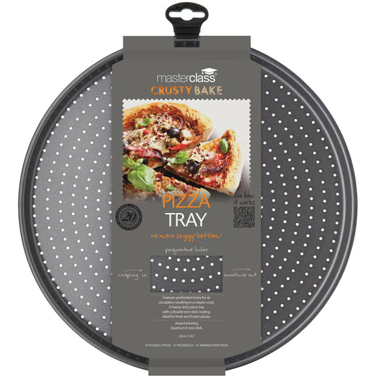 Kitchen Craft MasterClass Crusty Bake Non-Stick Pizza Tray 32cm