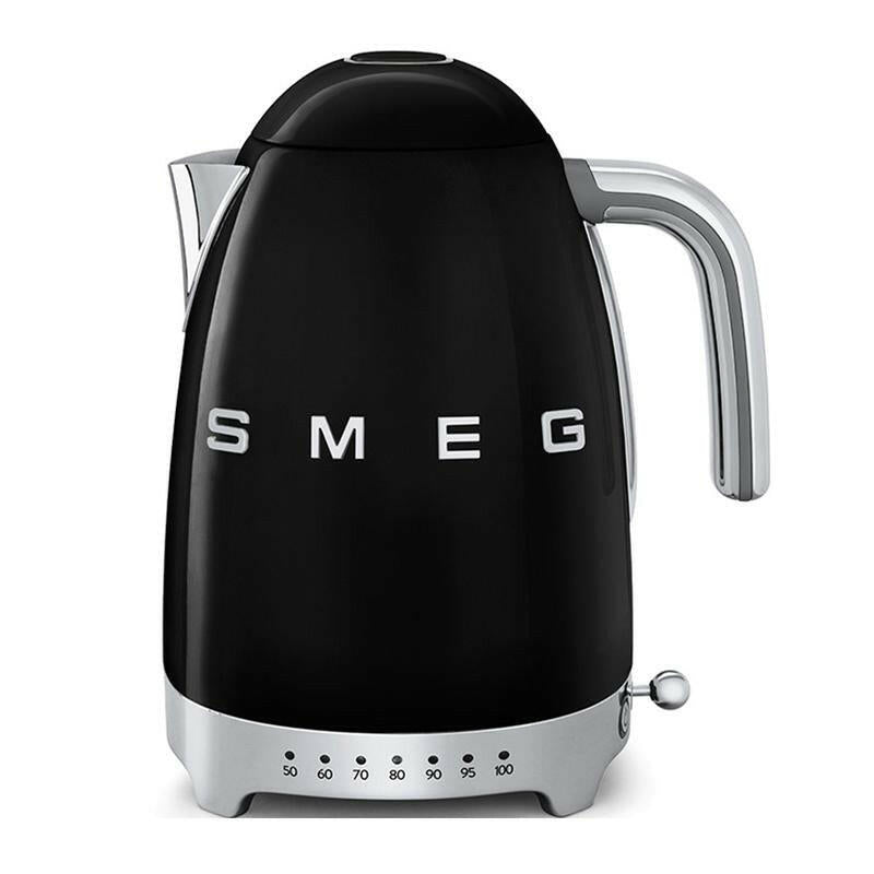 Smeg KLF04BLUK Black Kettle 1.7 Litres - Cater-Connect Ltd