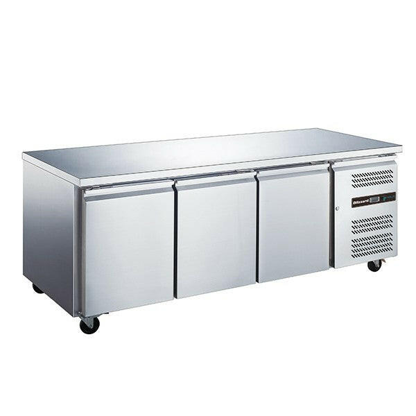 Blizzard LBC3NU 3 Door 1/1GN Counter Freezer 417L - Cater-Connect Ltd