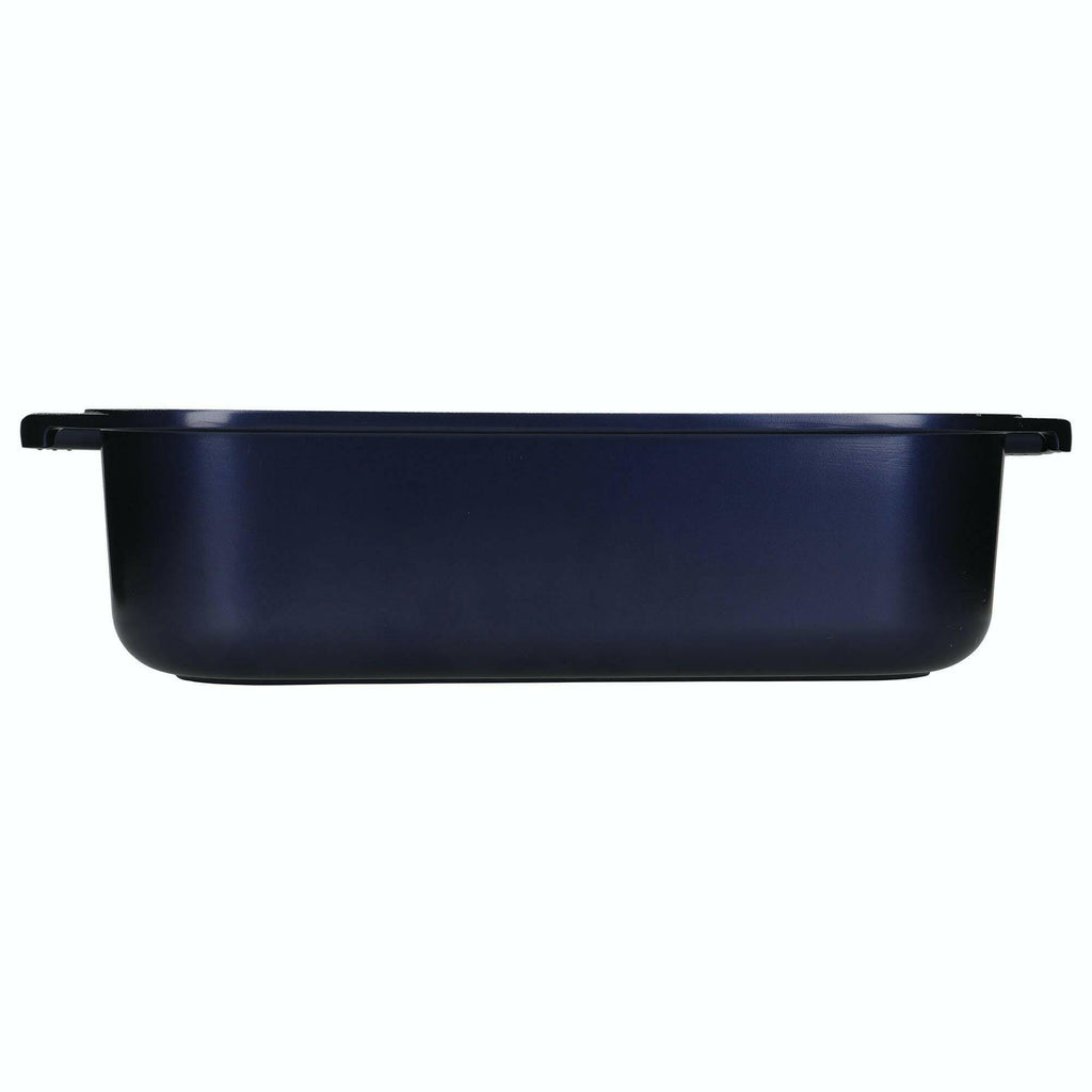 MasterClass Large Roasting Tin With Handles Metallic Blue Cookware