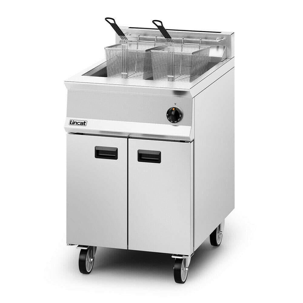 Lincat OG8107/P Opus 800 Single Tank Twin Basket Propane Gas Fryer 30kw - Cater-Connect Ltd