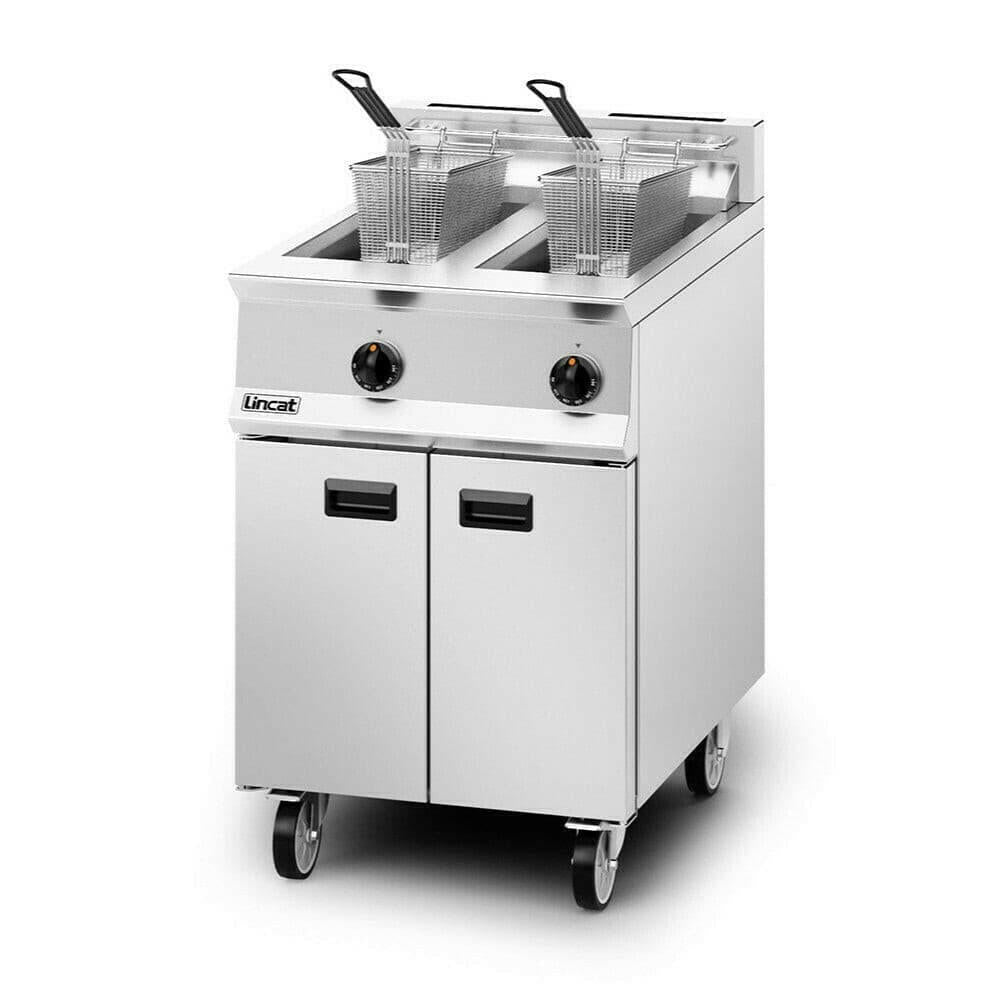 Lincat OG8111/P Opus 800 Twin Tank Twin Basket Propane Gas 28 Litres - Cater-Connect Ltd