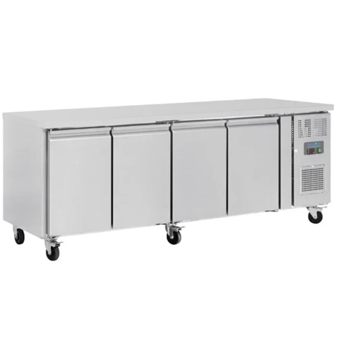 Polar G379 U-Series Four Door Counter Fridge 449Ltr - Cater-Connect Ltd