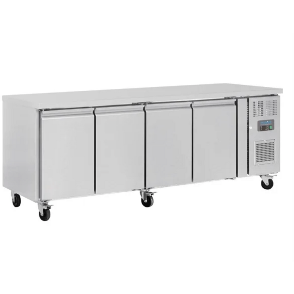 Polar G379 U-Series Four Door Counter Fridge 449Ltr - Cater-Connect Ltd