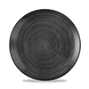 Churchill Stonecast®  Coupe Plate Raw Black 21.70cm Case Size 12